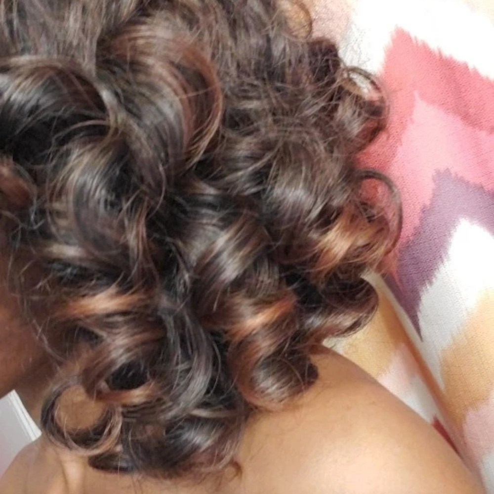 14" Short Afro Kinky Curly Wig With Bangs - Picture 2 of 5